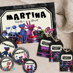 Kit imprimible personalizado - Poppy Playtime - pimpon
