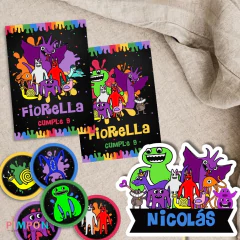 Kit imprimible personalizado - Garten of ban ban - pimpon