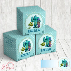Kit imprimible personalizado - Monster INC - comprar online
