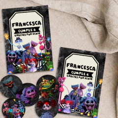 Kit imprimible personalizado - Poppy Playtime - tienda online