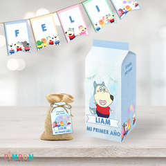 Kit imprimible textos editables - Wolfoo - tienda online