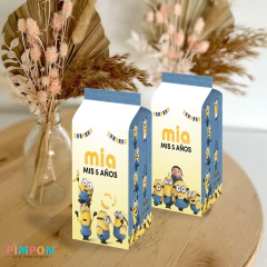 Kit imprimible textos editables - Minions, nace un villano - loja online