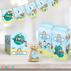 Kit imprimible personalizado - octonautas - tienda online