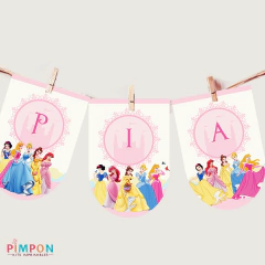 Kit imprimible personalizado - Princesas Disney en internet
