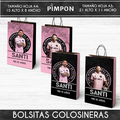 Kit imprimible pack personalizado cajas inter miami - online store