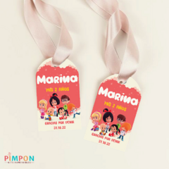 Kit imprimible personalizado - Cleo y Cuquin (rosa) - online store