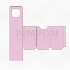 Molde Patron 100% EDITABLE Caja Alargada - comprar online