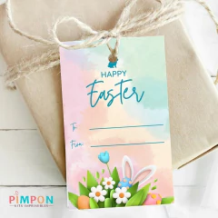 kit imprimible generico Pascua - mod 04 - pimpon