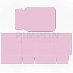 Molde Patron 100% Estilo Caja Bote - buy online