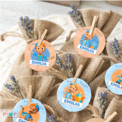 Imagen de Kit imprimible textos editables - Blippi Wonders