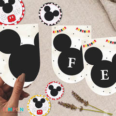 Imagen de Kit imprimible personalizado - mickey mouse