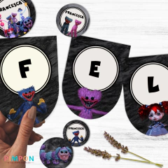 Imagen de Kit imprimible personalizado - Poppy Playtime
