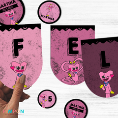 Imagen de Kit imprimible personalizado - Poppy Playtime - Kissy Missy