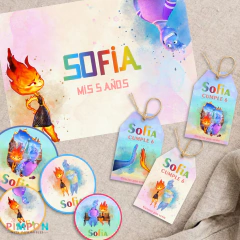 Imagen de Kit imprimible textos editables - elemental