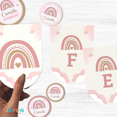 Imagen de Kit imprimible personalizado - Arcoiris