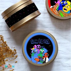 Kit imprimible textos editables - Rainbow Friends