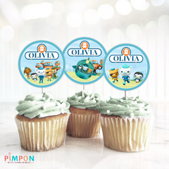 Kit imprimible personalizado - octonautas