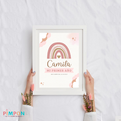 Kit imprimible personalizado - Arcoiris