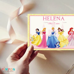 Kit imprimible personalizado - Princesas Disney