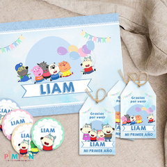 Kit imprimible personalizado - Wolfoo - buy online