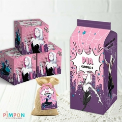 Kit imprimible textos editables - Ghost spider - Spider Wen - buy online
