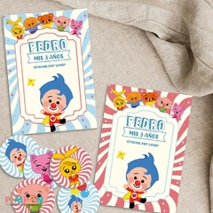 Kit imprimible personalizado - Plim plim - buy online