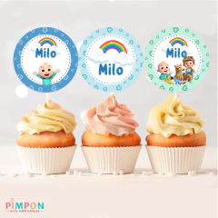 Kit imprimible personalizado - Cocomelon - comprar online
