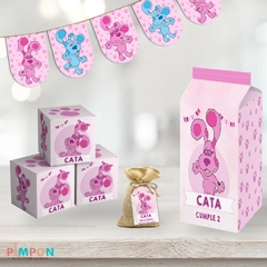 Kit imprimible textos editables - las pistas de blue - Magenta - comprar online