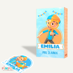 Kit imprimible textos editables - Blippi Wonders en internet