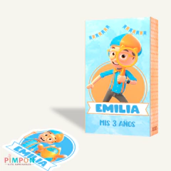 Kit imprimible textos editables - Blippi Wonders en internet
