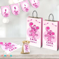 Kit imprimible personalizado - las pistas de blue - Magenta en internet