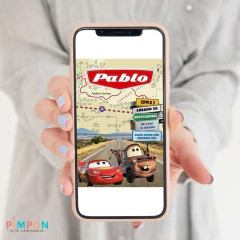 Kit imprimible personalizado - Cars en internet