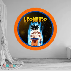 Banner imprimible digital 1.20 mts - DRAGON BALL MOD. 05