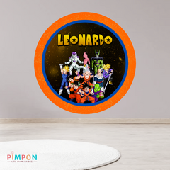 Banner imprimible digital 1.20 mts - DRAGON BALL MOD. 03