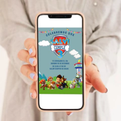 Kit imprimible textos editables - paw patrol en internet
