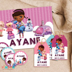 Kit imprimible personalizado - doctora juguetes - online store