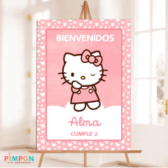 Kit imprimible personalizado - Hello Kitty