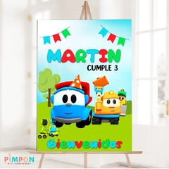 Kit imprimible personalizado - Leo el camion - comprar online