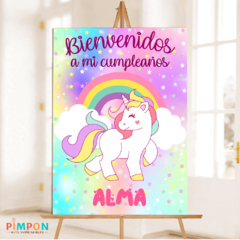 Kit imprimible personalizado - Unicornio - comprar online