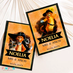Kit imprimible personalizado - el gato con botas el ultimo deseo - buy online