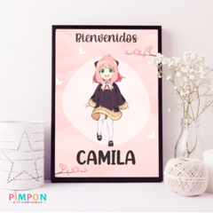 Kit imprimible textos editables - Anya Forger - comprar online