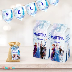 Kit imprimible textos editables - Frozen 2 - pimpon