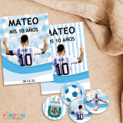 Kit imprimible personalizado - Lionel Messi - online store