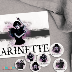 Imagen de Kit imprimible personalizado - Merlina