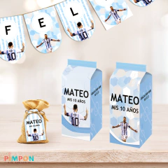 Kit imprimible personalizado - Lionel Messi
