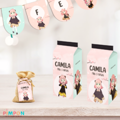 Imagen de Kit imprimible textos editables - Anya Forger