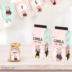 Imagen de Kit imprimible textos editables - Anya Forger