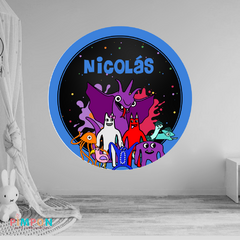 Banner imprimible digital 1.20 mts - GARTEN OF BAN BAN MOD. 01