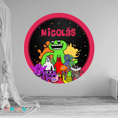 Banner imprimible digital 1.20 mts - GARTEN OF BAN BAN MOD. 02