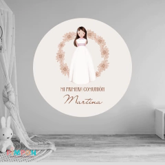 Banner imprimible digital 1.20 mts - comunion confirmacion mod. 01 - comprar online
